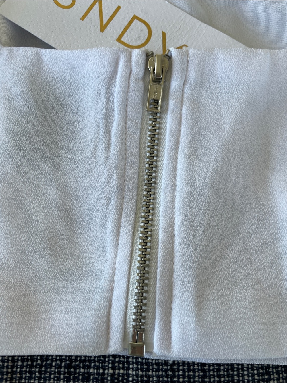 NWT SNDYS Zanita White Crop Top Tank | 4 - Picture 11 of 15